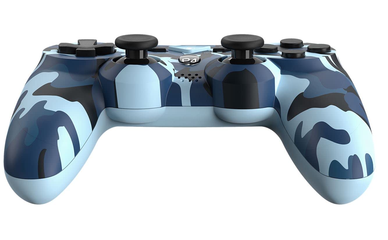 VoltEdge CX40 Control Gamer Camo Blue con Vibración Dual y Diseño Ergonómico | Compatible con PS4, PS3 y PC VoltEdge CX40 Control Gamer Camo Blue con Vibración Dual y Diseño Ergonómico | Compatible con PS4, PS3 y PC